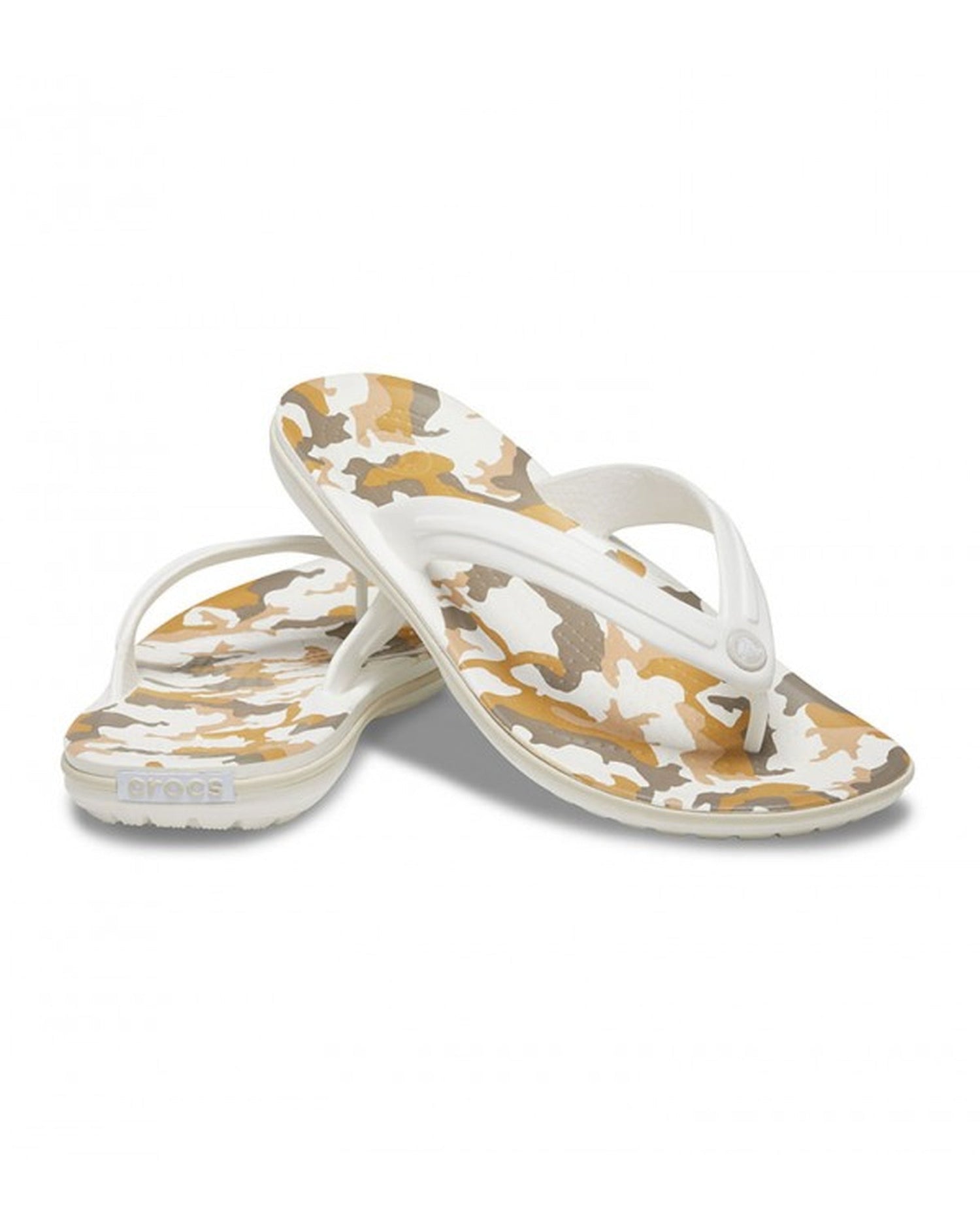 Crocband-Flip-Unisex Adult-White/Multi-205943-94S