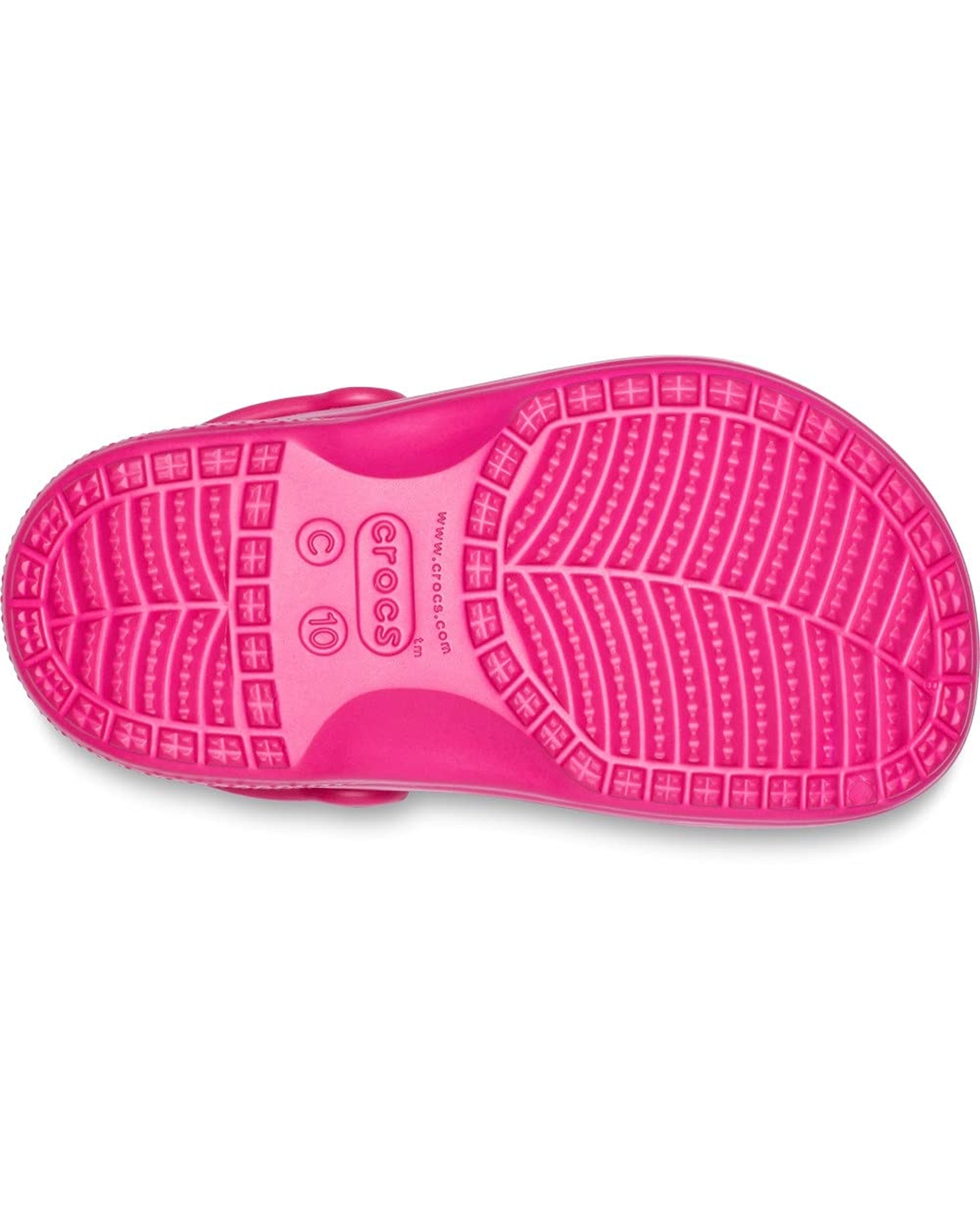 Crocs-Kids Baya Clog 205977-6X3 Candy Pink/Candy Pink-4.5 Years - 16.6 Cm