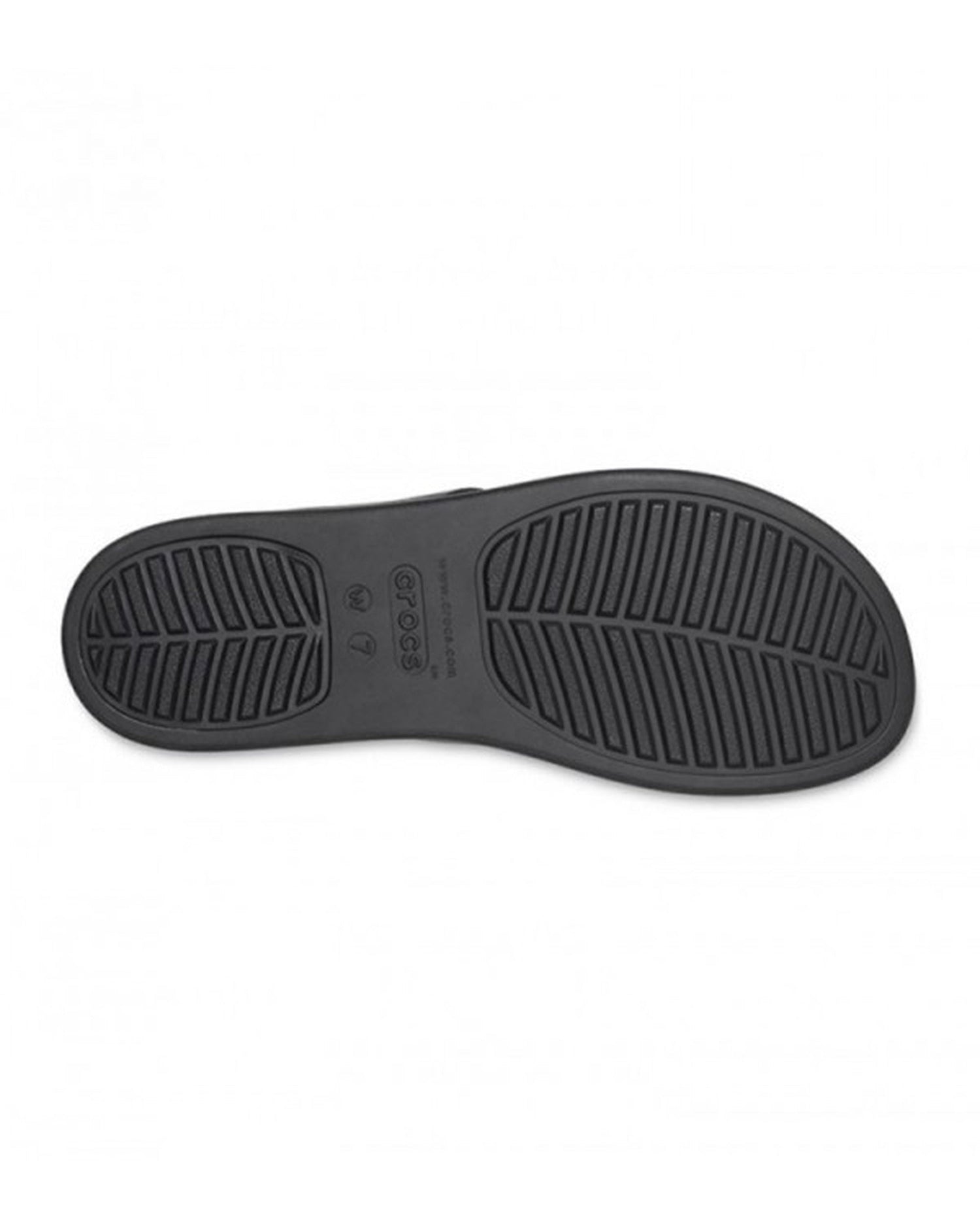 Women-Crocs-Brooklyn Wedge 206219-060 Black/Black-UK-9