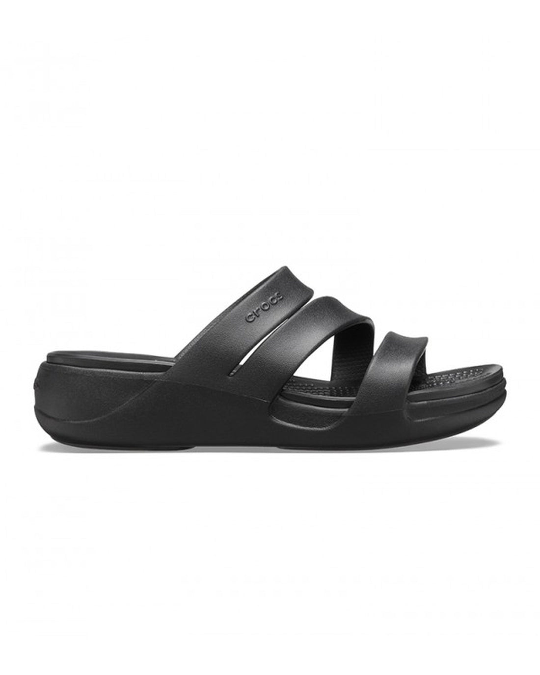 Crocs Monterey Wedge — Women, Black (206304)