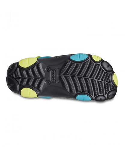Unisex Adult-Crocs-Classic Clog 206340-0C4 Black/Multi-UK-9