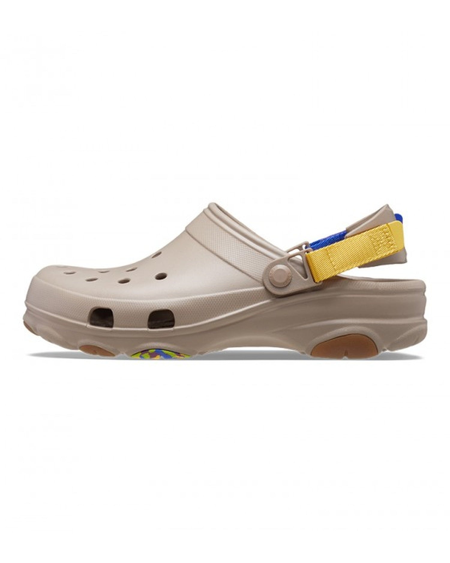 Unisex Adult-Crocs-Classic Clog 206340-2ZJ Mushroom/Multi-UK-10