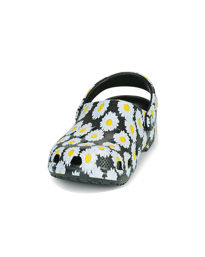 Classic-Clog-Unisex Adult-Black Daisy-206375-0ZI