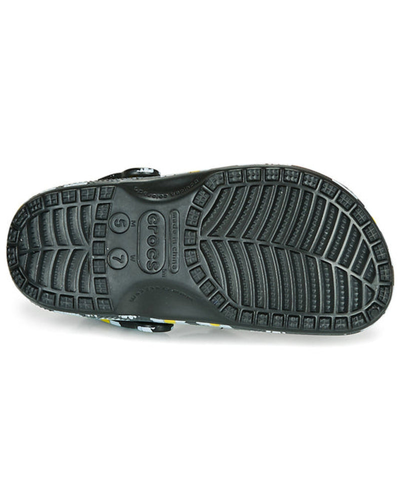 Classic-Clog-Unisex Adult-Black Daisy-206375-0ZI