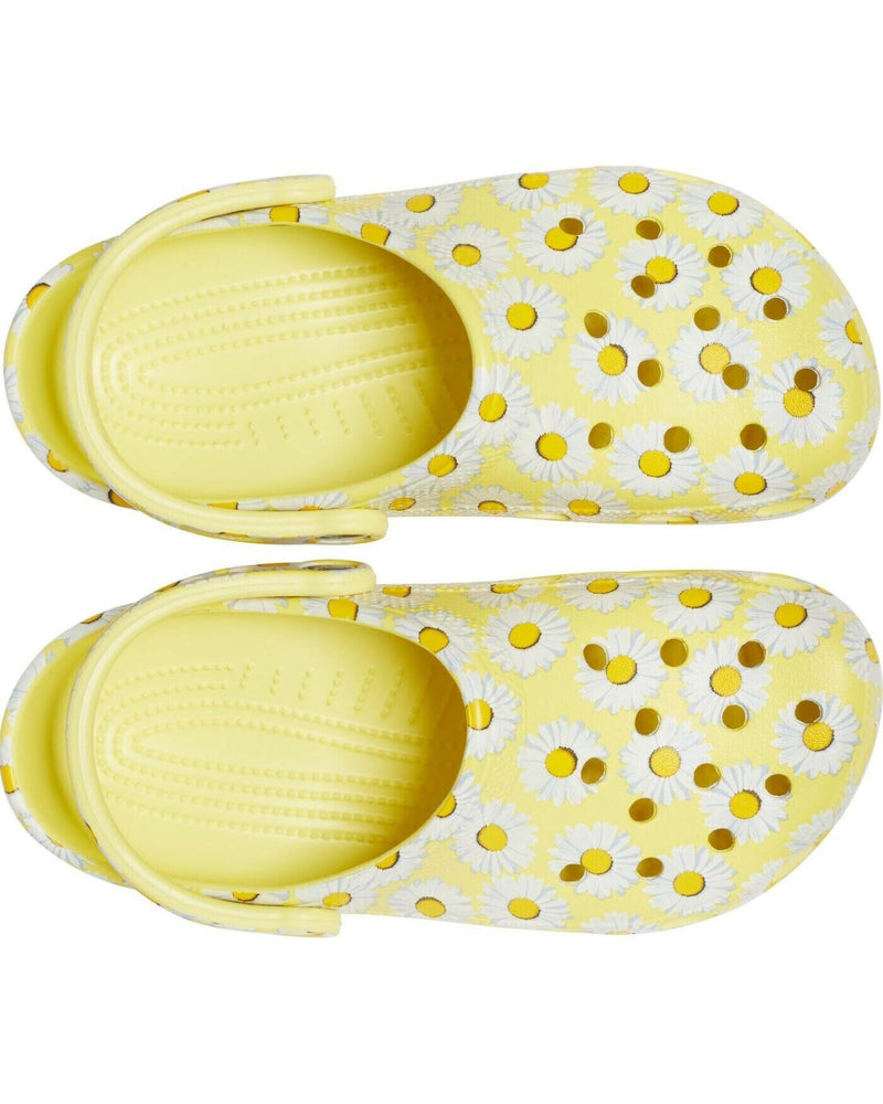 Classic-Clog-Unisex Adult-Yellow Daisy-206375-7HE