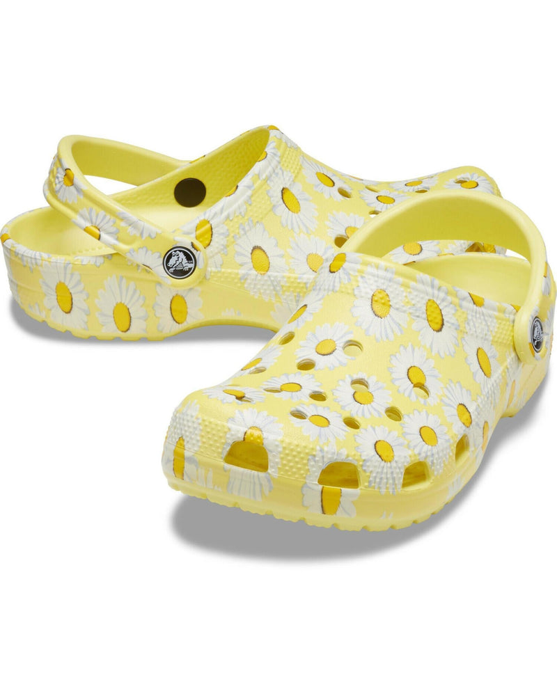 Classic-Clog-Unisex Adult-Yellow Daisy-206375-7HE