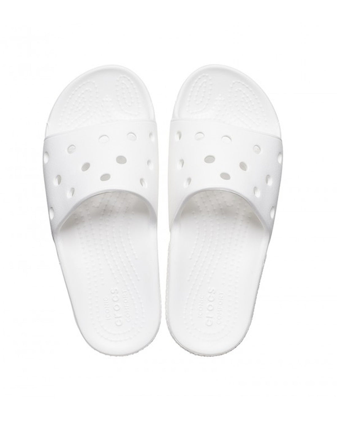 Classic-Slide-Unisex Kids-White-206396-100