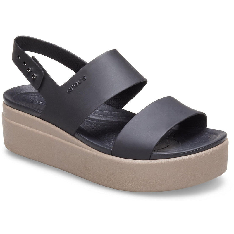 Brooklyn-Wedge-Women-Black/Mushroom-206453-07H