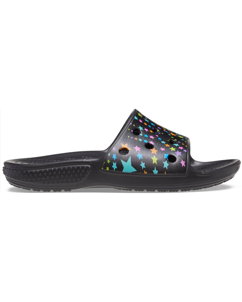 Classic-Slide-Kids-Black/Multi-206485-0C4