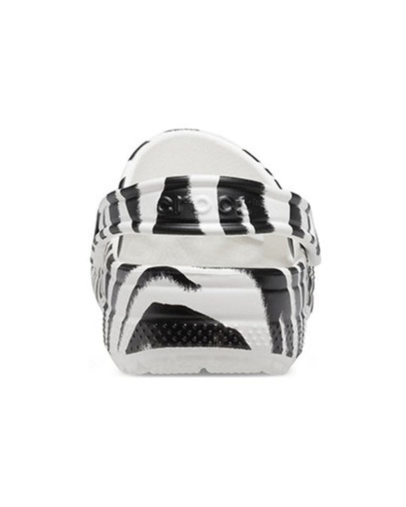 Classic-Clog-Unisex Adult-White/Zebra Print-206676-1DE