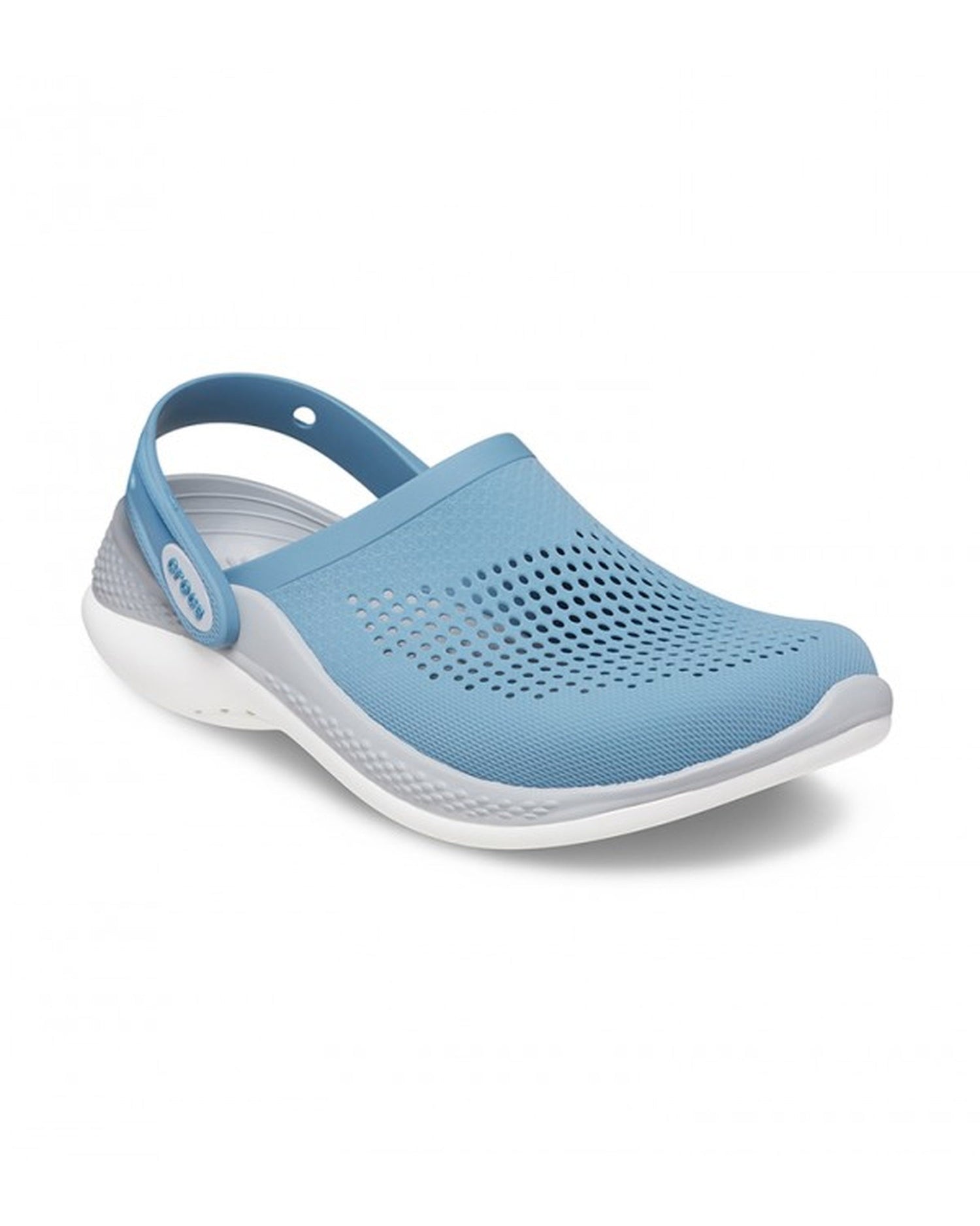 Unisex Adult-Crocs-Literide Clog 206708-4LC Blue Steel/Microchip-UK-10