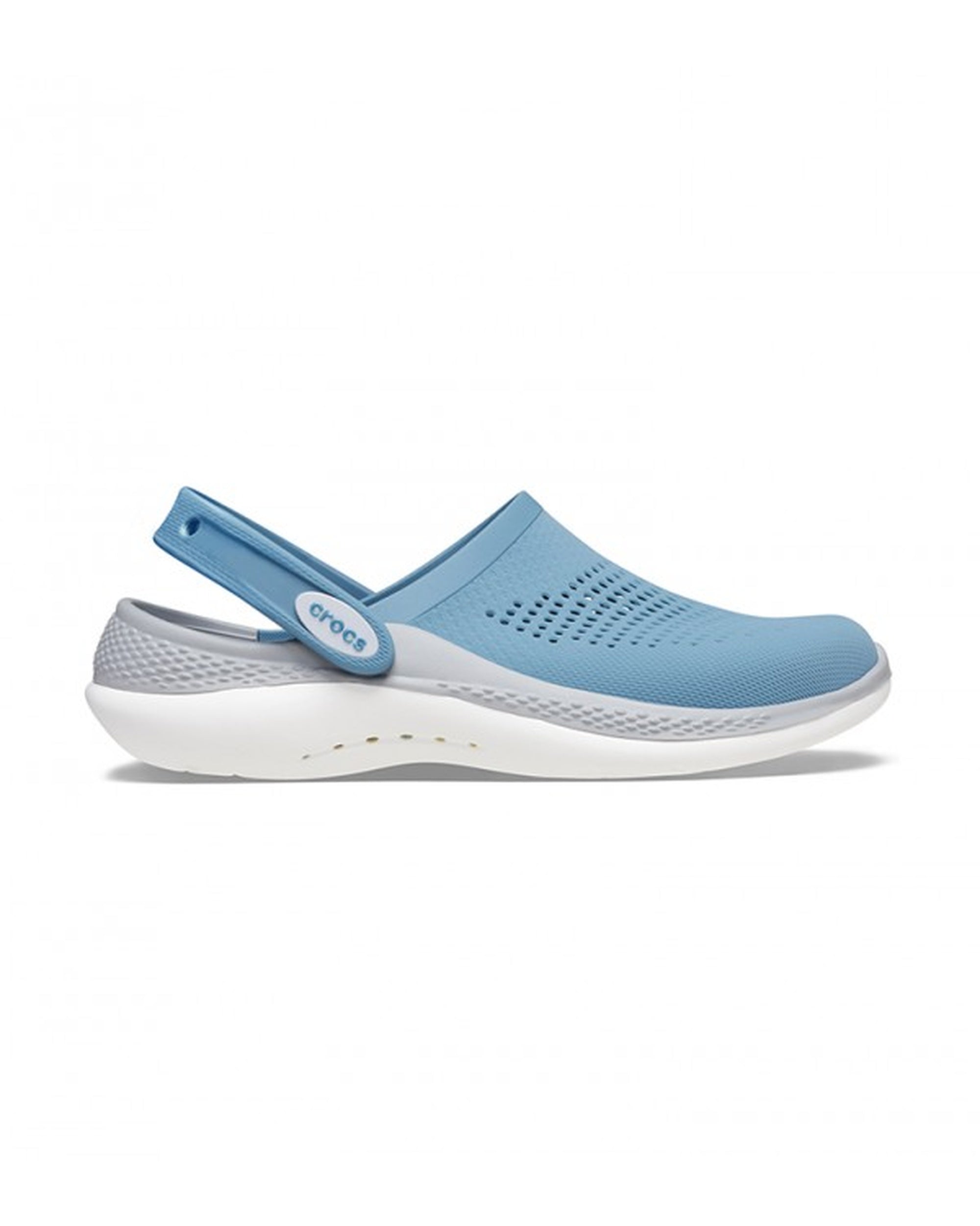 Unisex Adult-Crocs-Literide Clog 206708-4LC Blue Steel/Microchip-UK-10