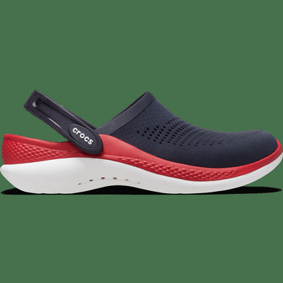 Crocs LiteRide Clog — Men, Navy/Pepper (206708)
