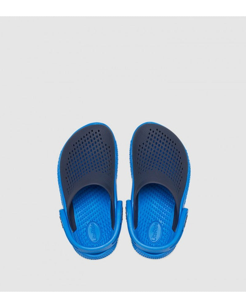 Literide-Clog-Unisex Kids-Navy/Bright Cobalt-206712-4KB