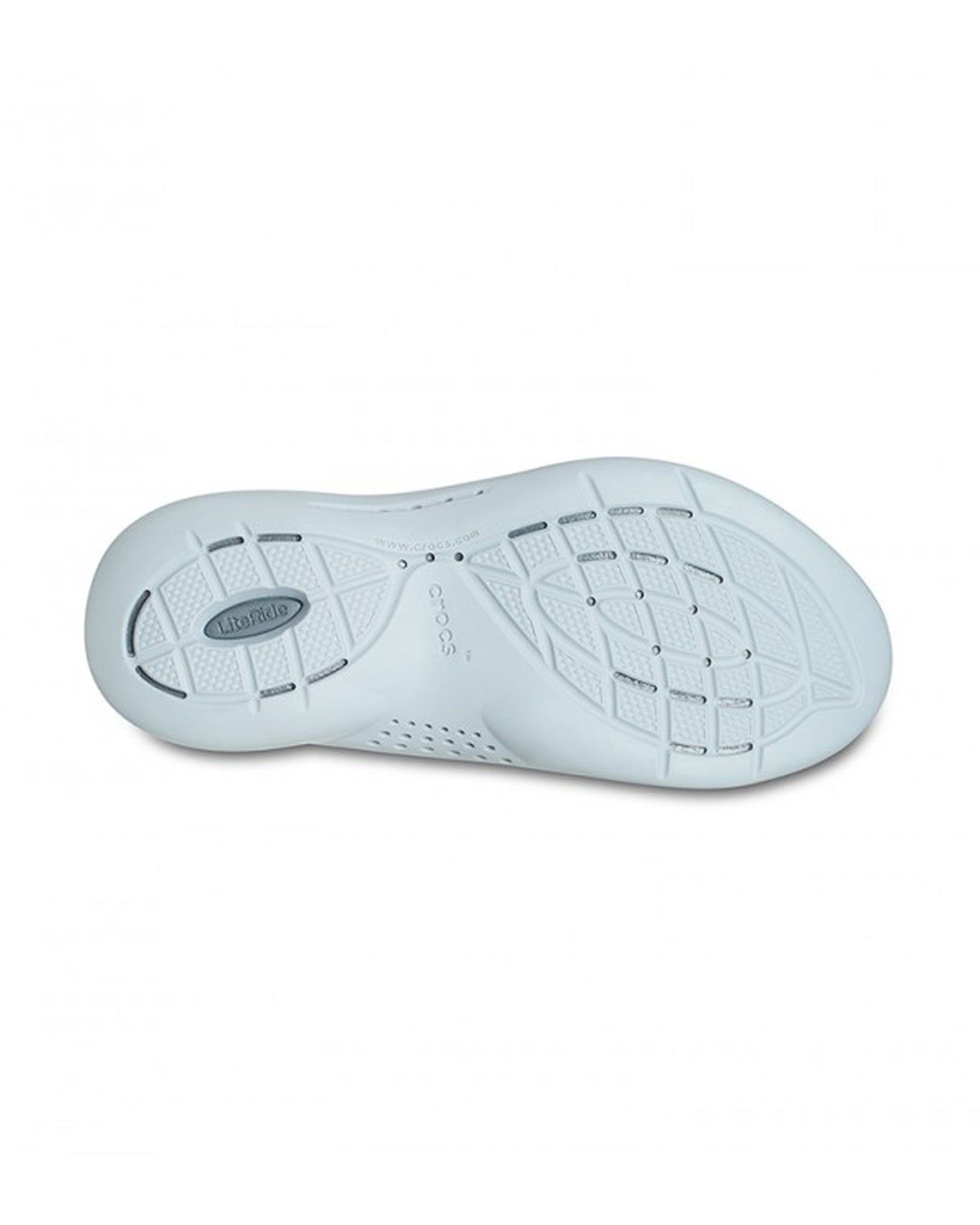 Men-Crocs-Literide Shoe 206715-0DD Black/Slate Grey-UK-10