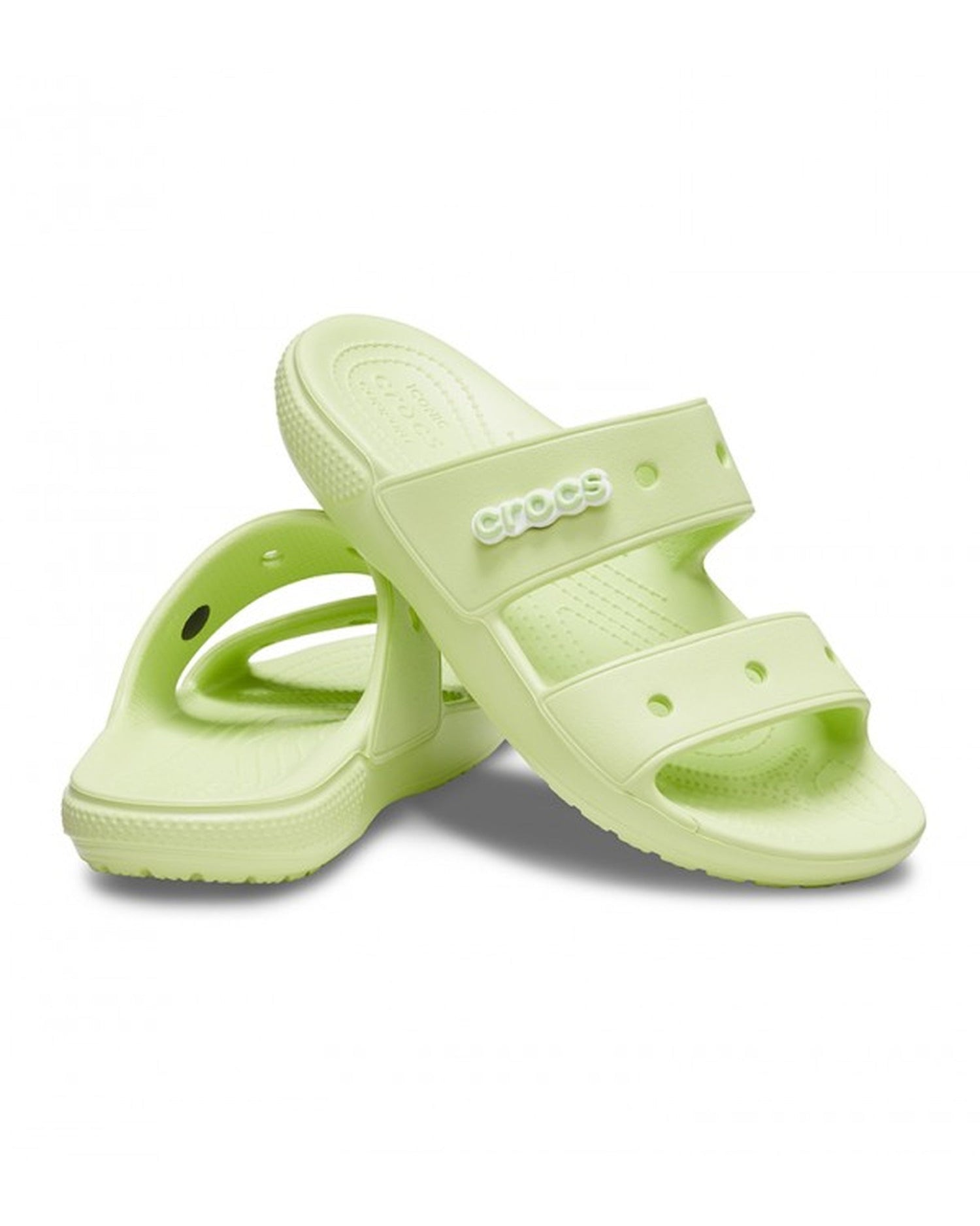 Unisex Adult-Crocs-Classic Sandal 206761-335 Celery-UK-14