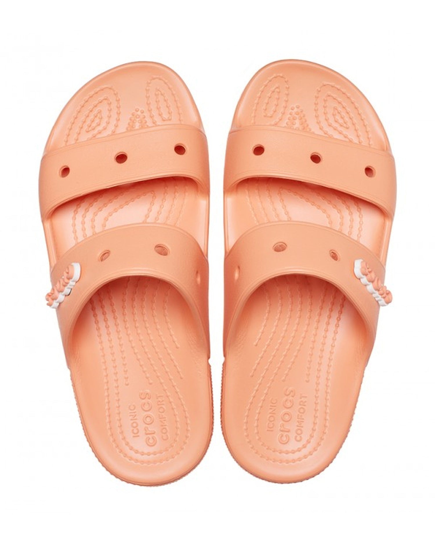 Unisex Adult-Crocs-Classic Sandal 206761-83E Papaya-UK-9