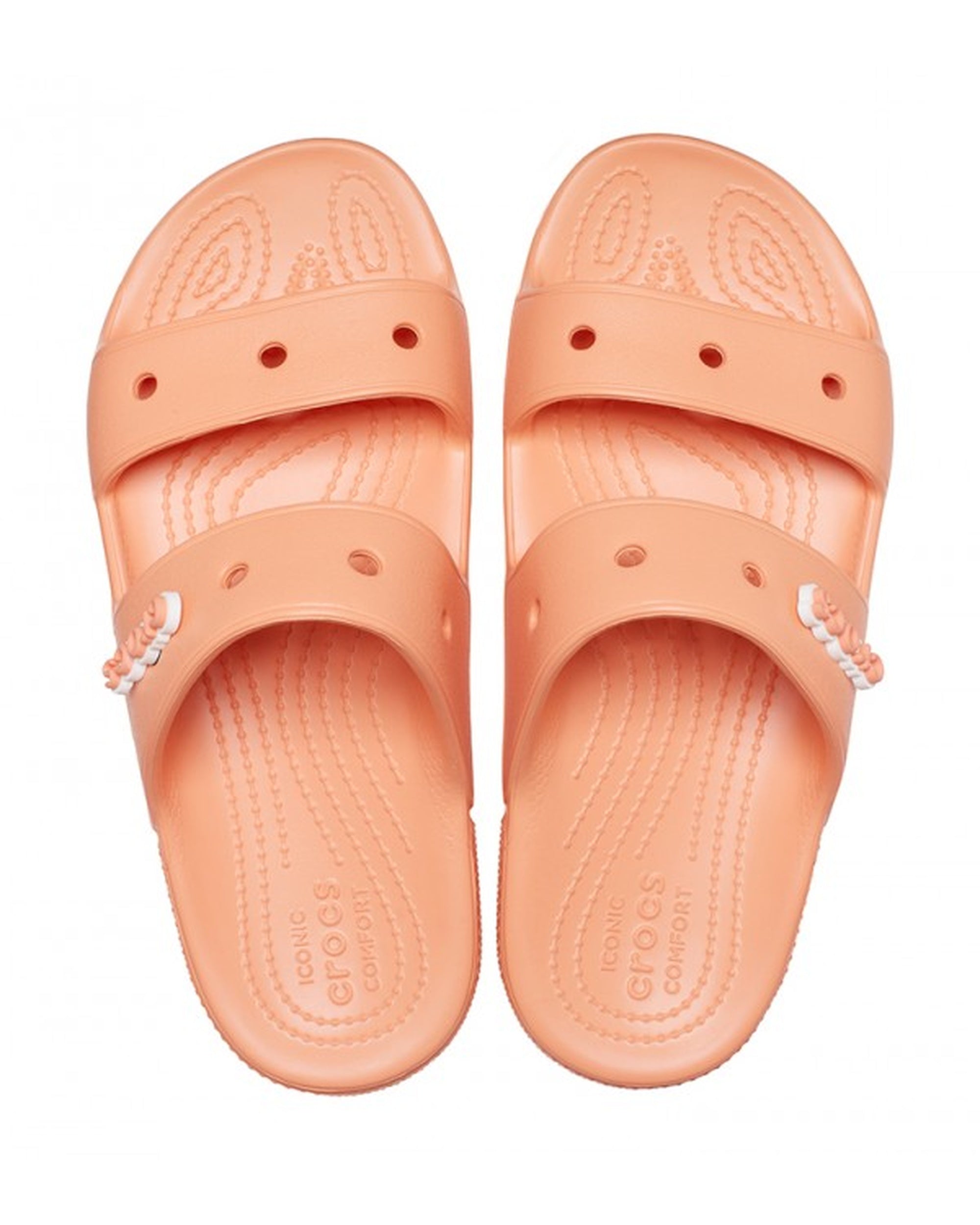 Unisex Adult-Crocs-Classic Sandal 206761-83E Papaya-UK-9
