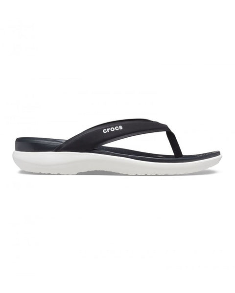 Crocs Capri Flip-Flop — Women, Black (206780-001)