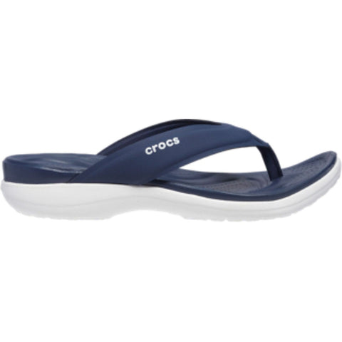 Crocs Capri Flip-Flop — Women, Navy (206780-410)