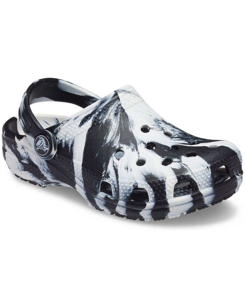 Classic-Clog-Unisex Kids-Black/White-206838-066