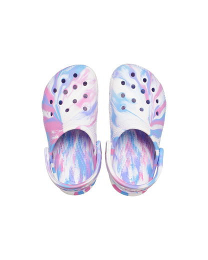 Classic-Clog-Unisex Kids-White/Pink-206838-102