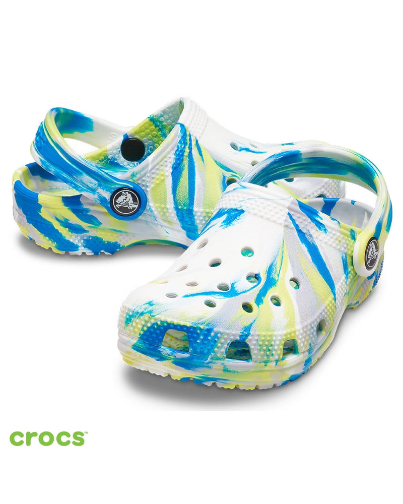 Classic-Clog-Unisex Kids-White/Bright Cobalt-206838-1E8