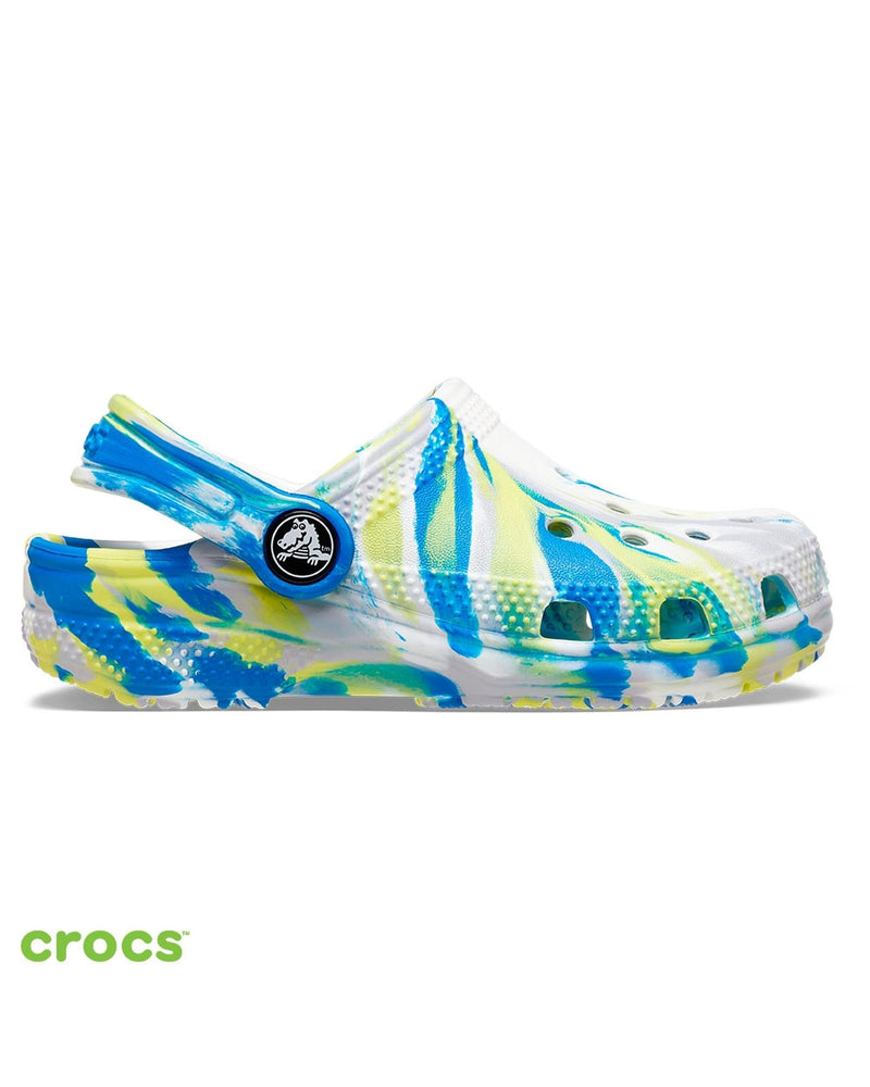 Classic-Clog-Unisex Kids-White/Bright Cobalt-206838-1E8