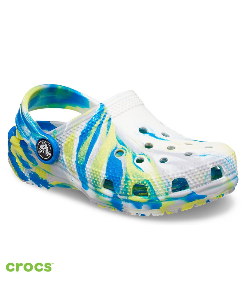 Classic-Clog-Unisex Kids-White/Bright Cobalt-206838-1E8
