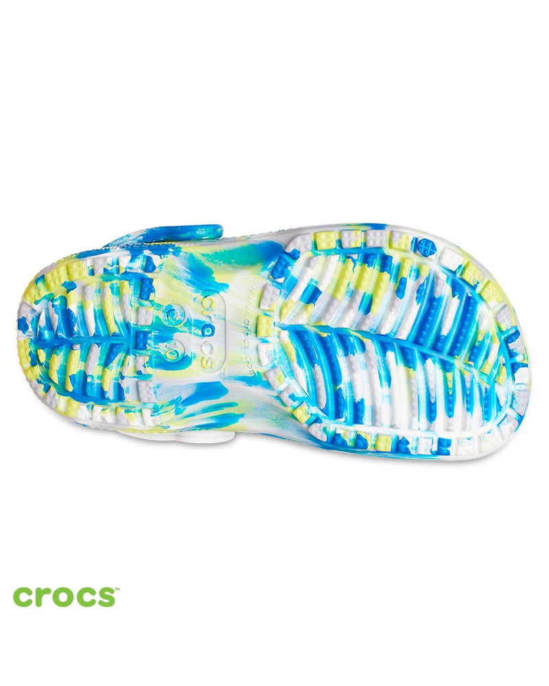 Classic-Clog-Unisex Kids-White/Bright Cobalt-206838-1E8