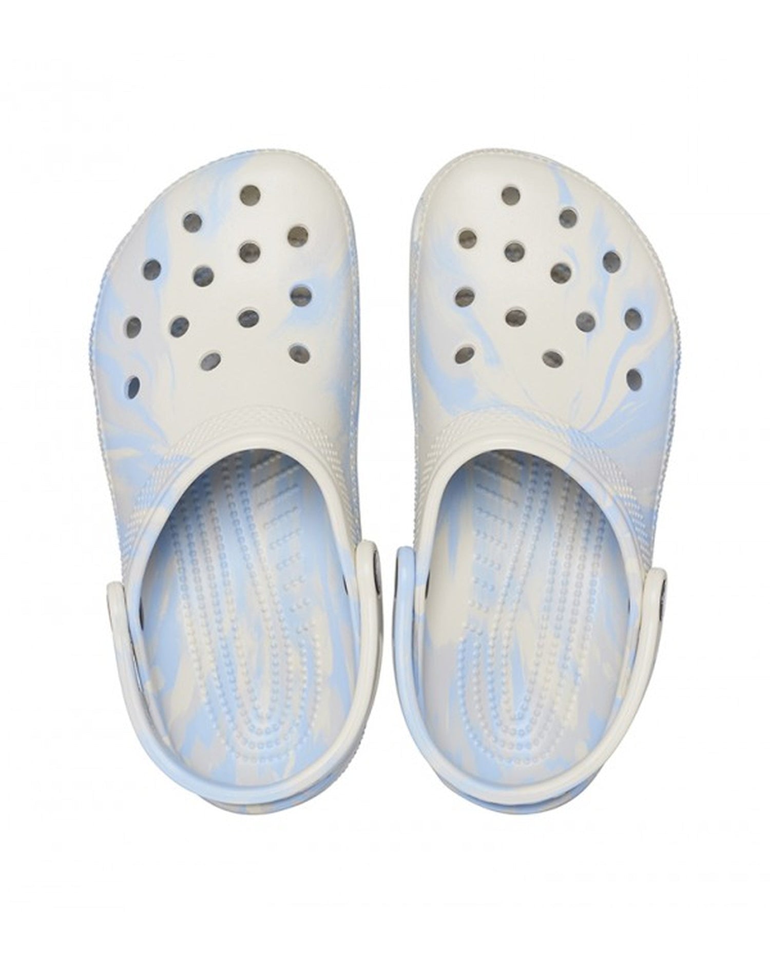 Unisex Adult-Crocs-Classic Clog 206867-4NT Blue Calcite/Multi-UK-10