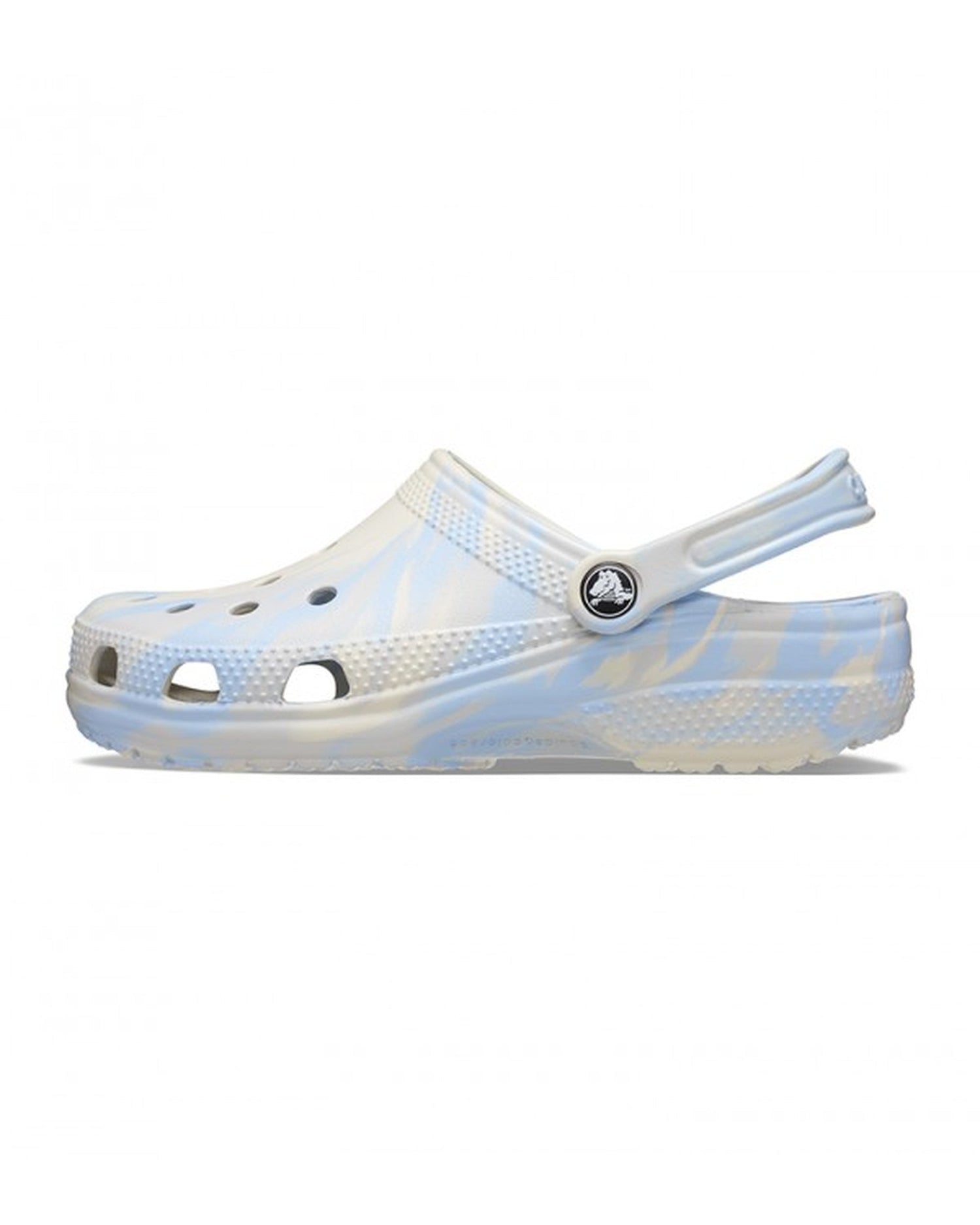 Unisex Adult-Crocs-Classic Clog 206867-4NT Blue Calcite/Multi-UK-10