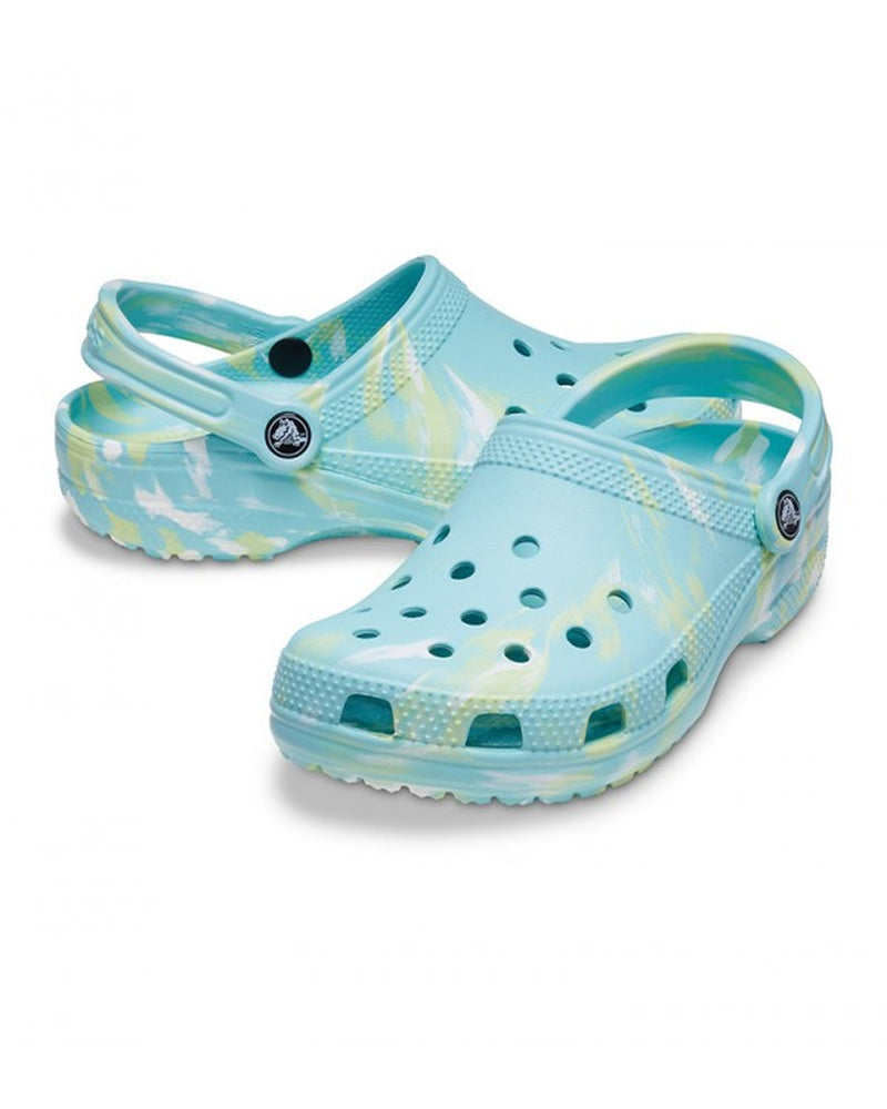 Classic-Clog-Unisex Adult-Pure Water/Multi-206867-4SU