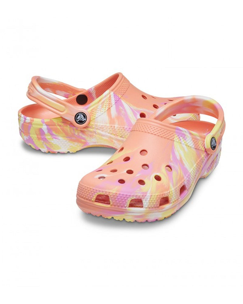 Classic-Clog-Unisex Adult-Papaya/Multi-206867-83F