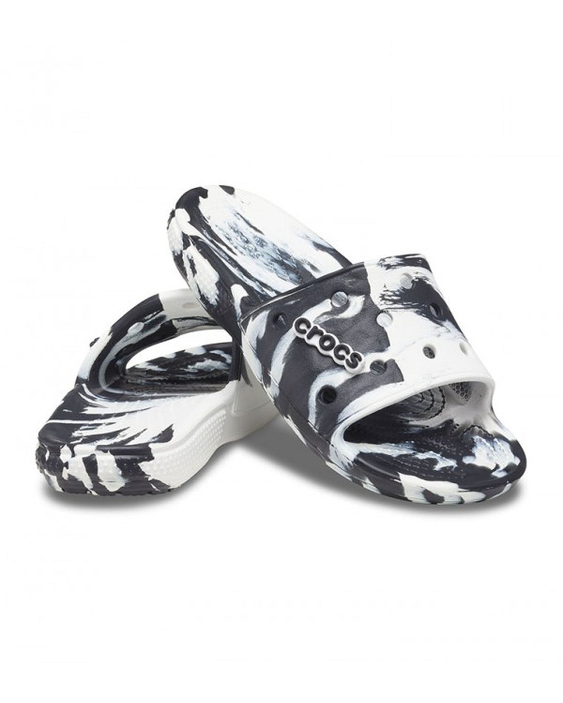CLASSIC-SLIDE-UNISEX ADULT-WHITE/BLACK-206879-103