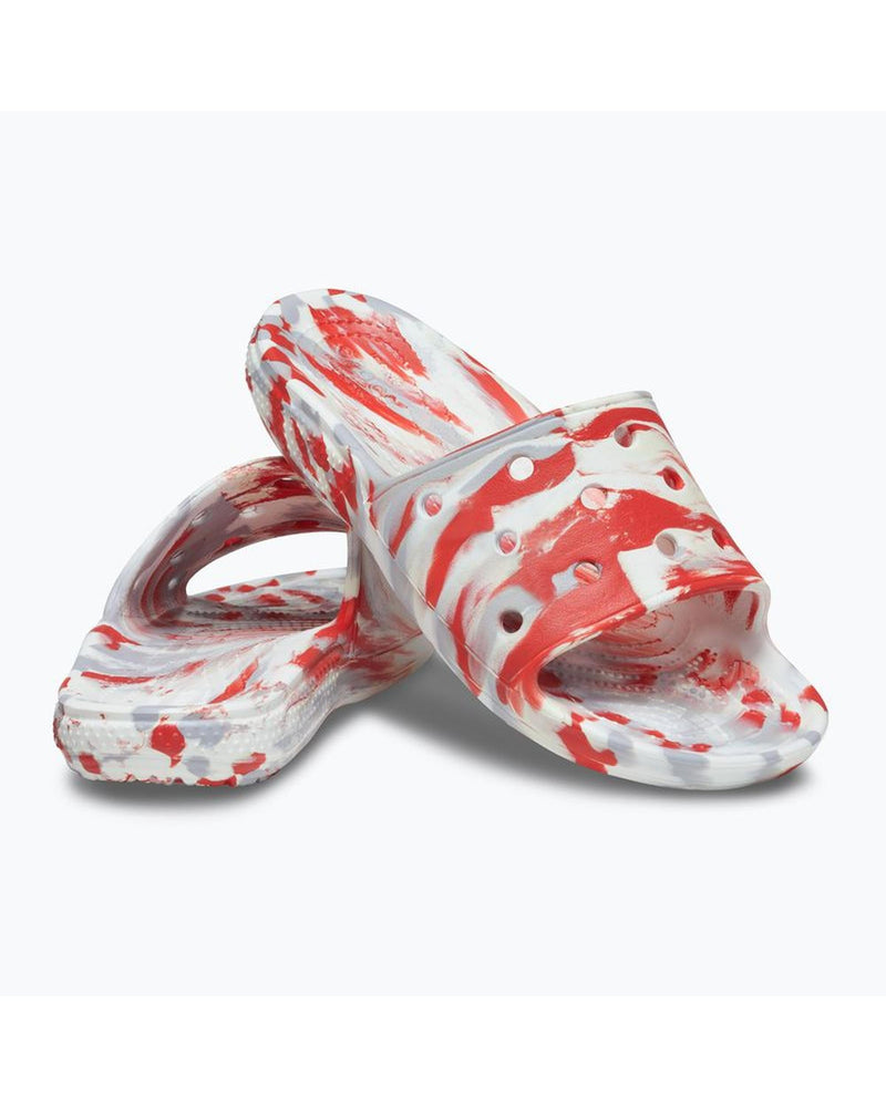 Classic-Slide-Unisex Adult-Flame/White-206879-884