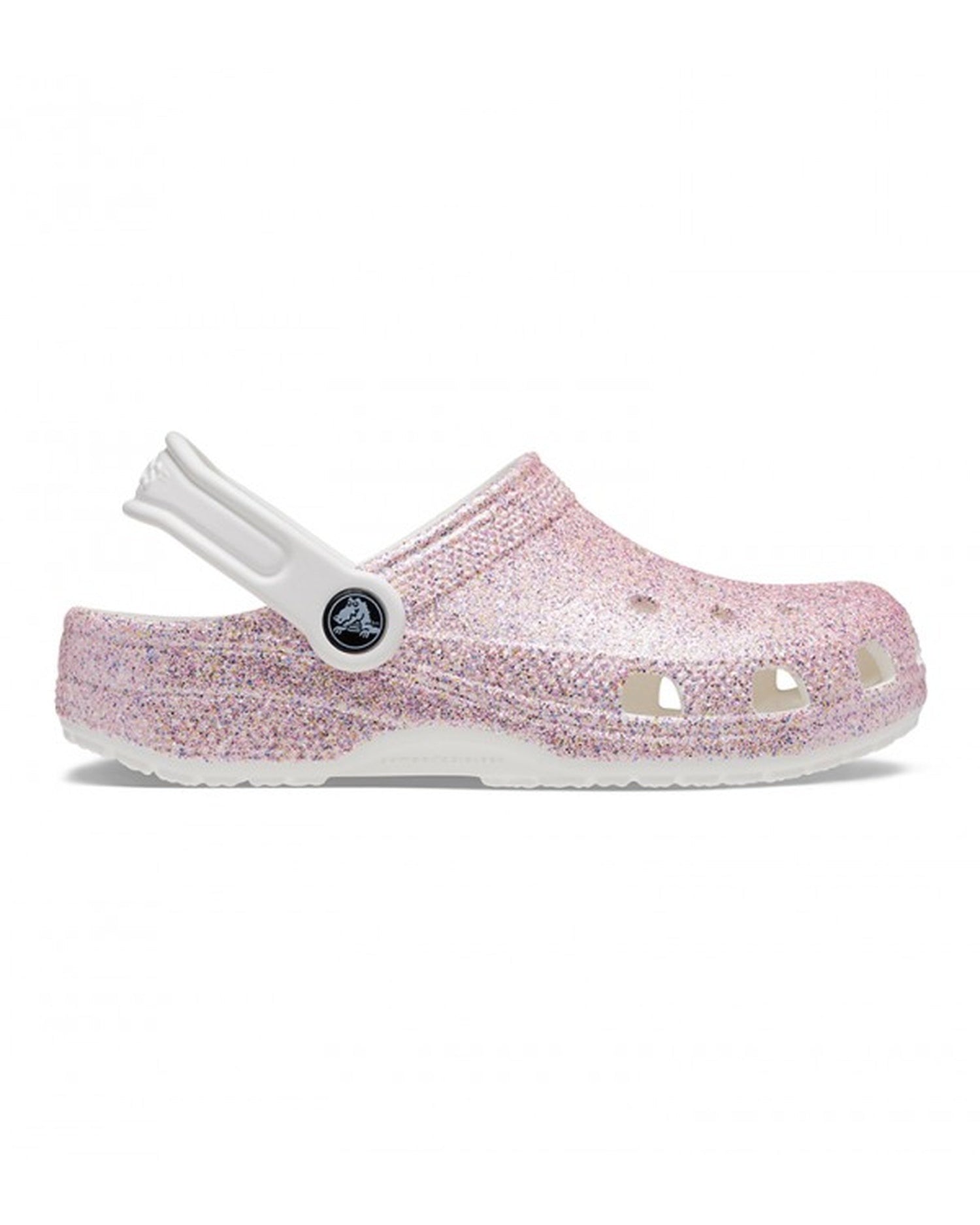 Classic-Clog-Unisex Kids-White/Rainbow-206993-1DG