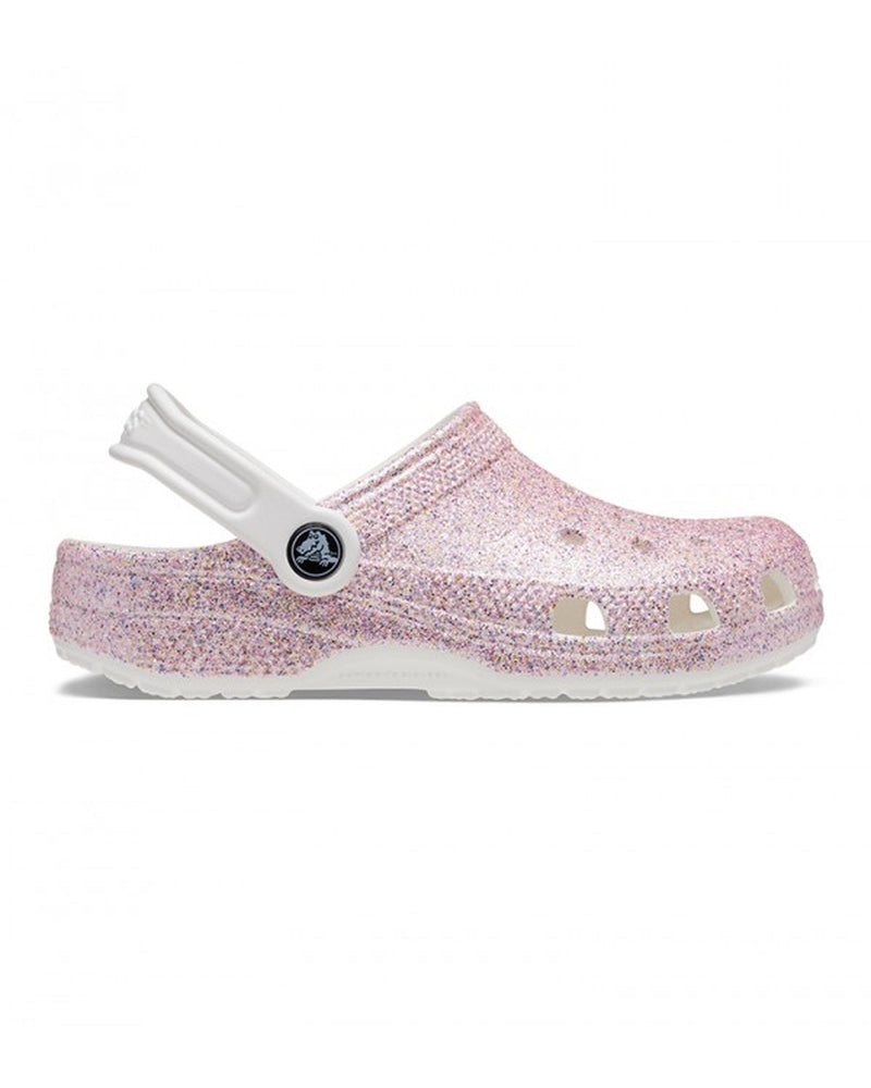 Classic-Clog-Unisex Kids-White/Rainbow-206993-1DG