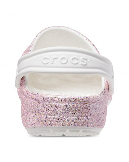 Classic-Clog-Unisex Kids-White/Rainbow-206993-1DG