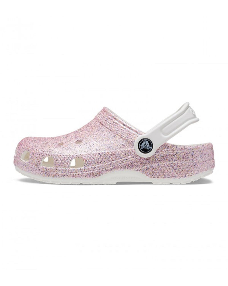 Classic-Clog-Unisex Kids-White/Rainbow-206993-1DG