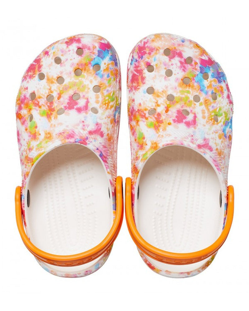 Classic-Clog-Unisex Kids-Orange Zing/Multi-206995-83B