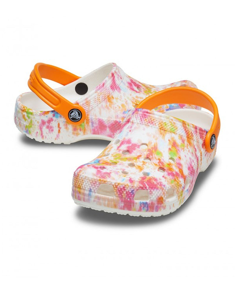 Classic-Clog-Unisex Kids-Orange Zing/Multi-206995-83B