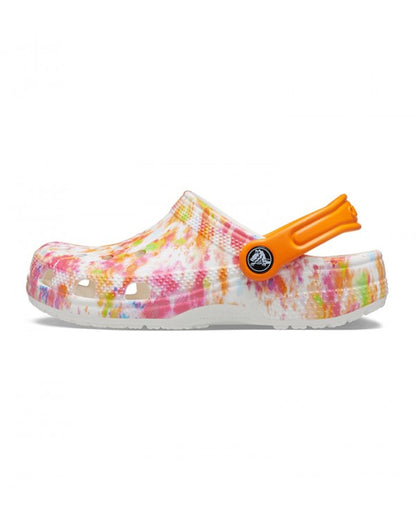 Classic-Clog-Unisex Kids-Orange Zing/Multi-206995-83B