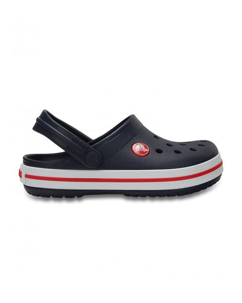 Crocs Crocband Clog — Toddlers, Navy/Red (207005)