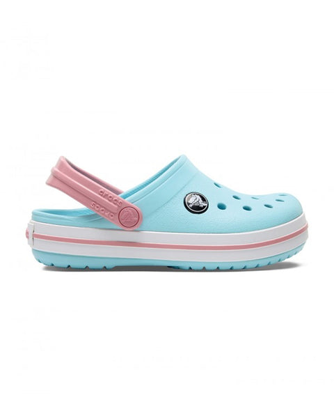 Crocs Crocband Clog — Toddlers, Ice Blue/White (207005)