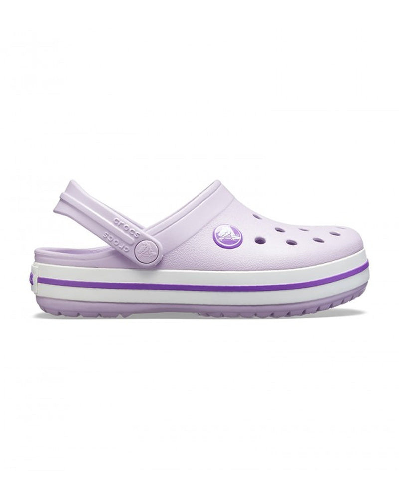 Crocband-Clog-Unisex Kids-Lavender/Neon Purple-207005-5P8