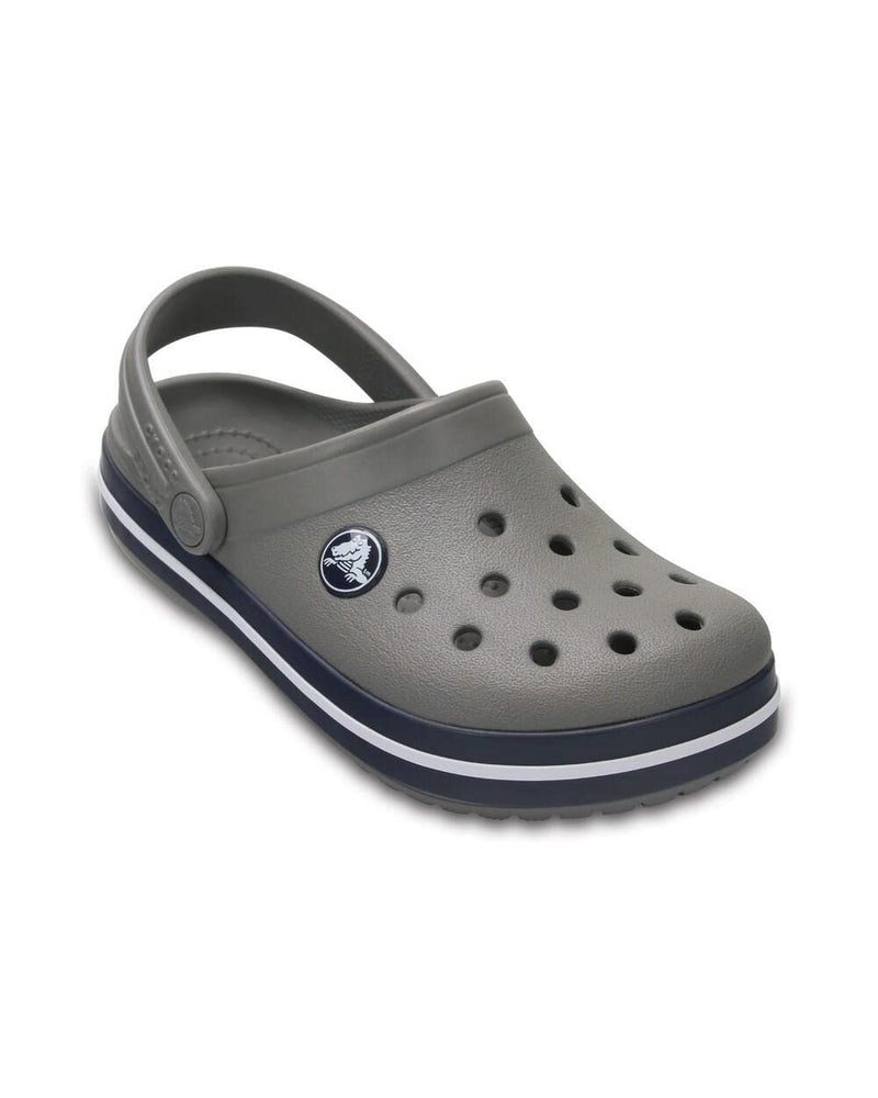 Crocband-Clog-Unisex Kids-Smoke/Navy-207006-05H