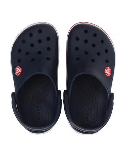 Crocband-Clog-Unisex Kids-Navy/Red-207006-485
