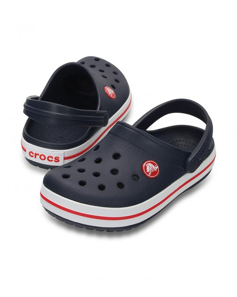 Crocband-Clog-Unisex Kids-Navy/Red-207006-485