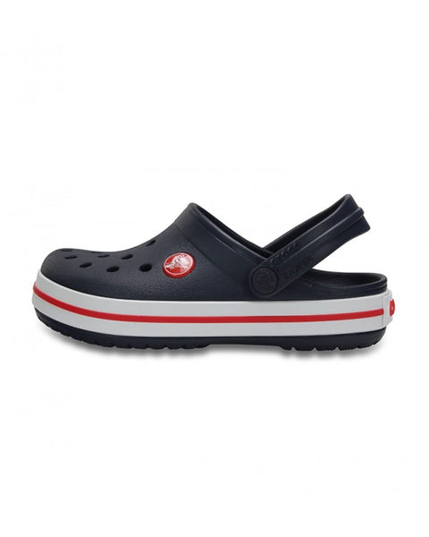 Crocs Crocband Clog — Boys, Navy/Red (207006)